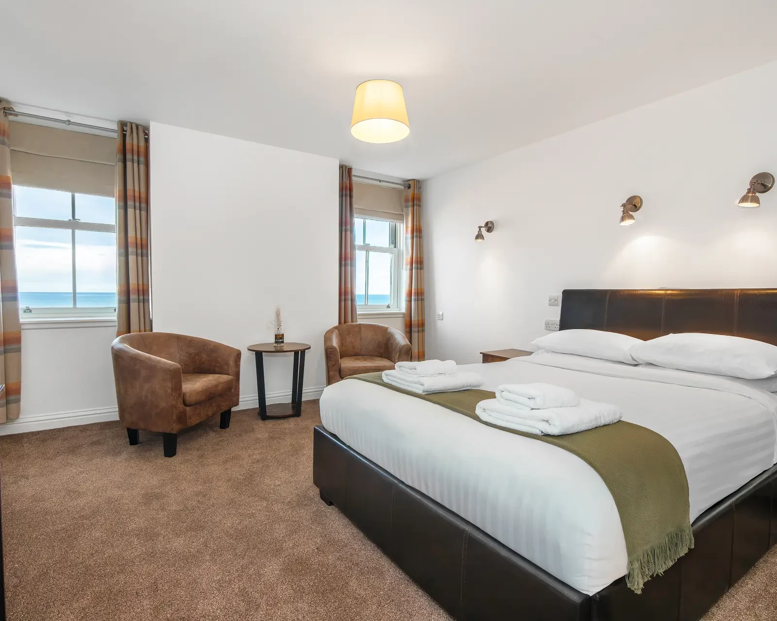 Double Room at the Hillside Hotel